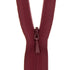 Wine Concealed Closed End Zip