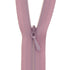 Dusky Pink Concealed Closed End Zip