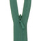 Bottle Green Concealed Closed End Zip