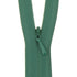 Bottle Green Concealed Closed End Zip