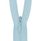Light Blue Concealed Closed End Zip