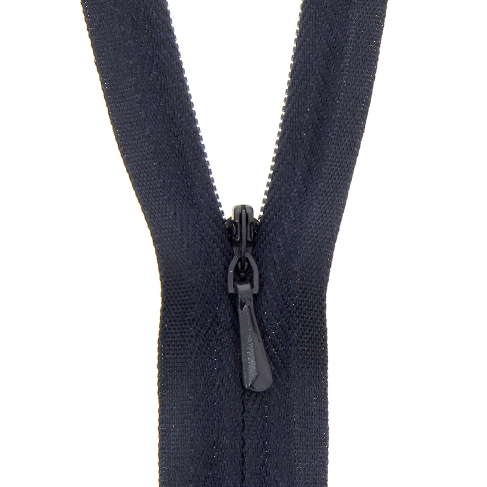 Dark Navy Concealed Closed End Zip