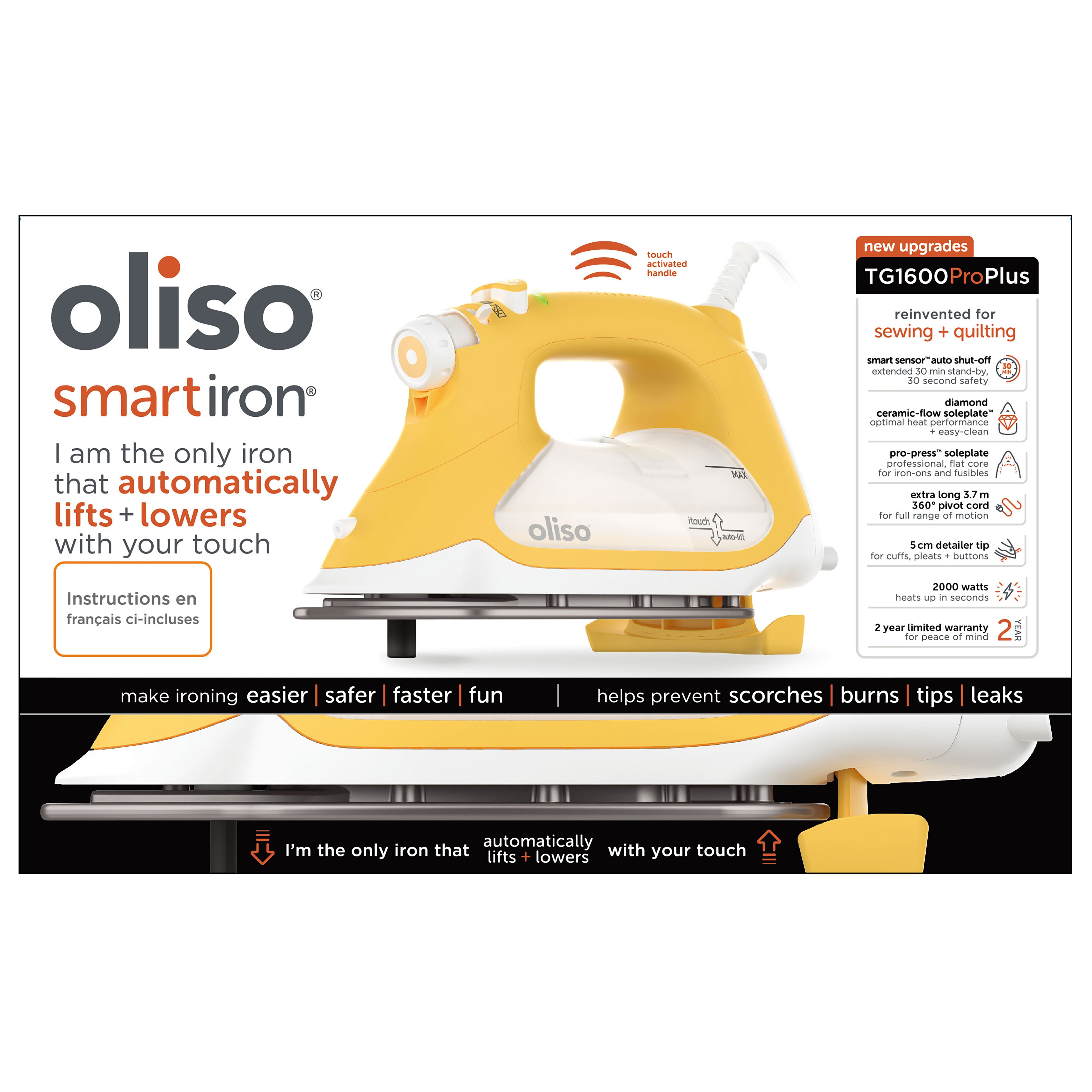 Oliso Smart Iron: TG1600 Pro Plus