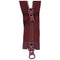 Red Wine Two Way Open End Zip - Medium #5