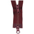 Red Wine Two Way Open End Zip - Medium #5