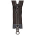 Brown Two Way Open End Zip - Medium #5