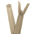 Beige Two Way Open End Zip - Medium #5