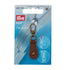 Zipper Puller Tan Leather