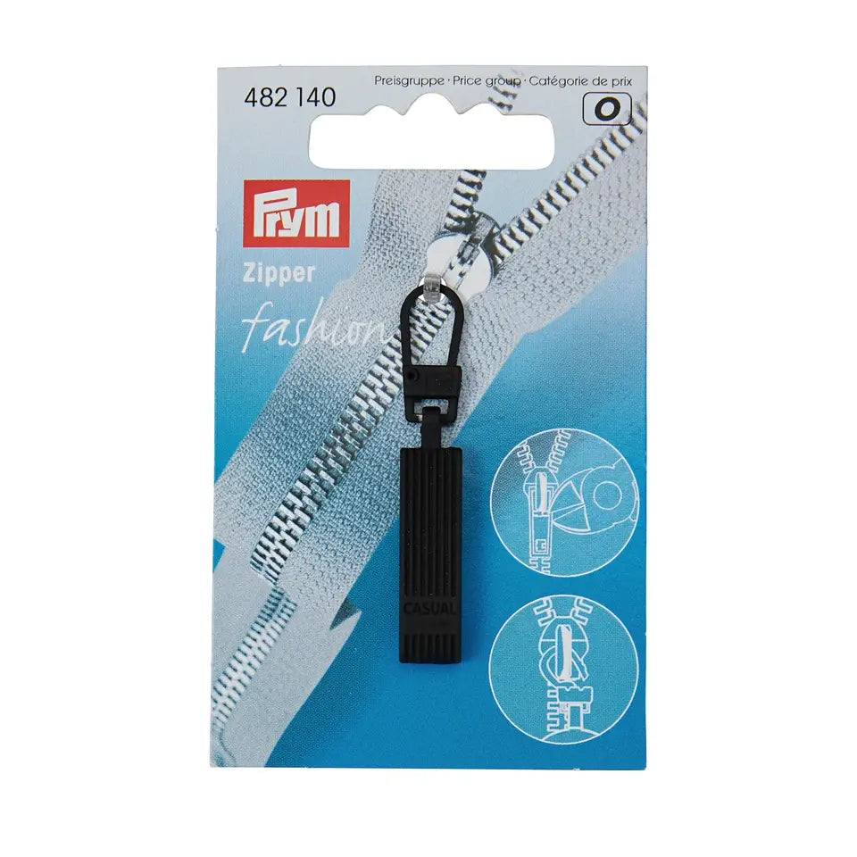 Prym Black Metal Zip Puller