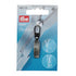 Zipper Puller Dimpled Brushed Metal