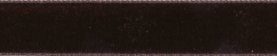 Velvet Ribbons - 5 Metres : Cuban Brown