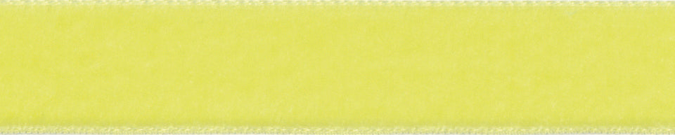 Velvet Ribbons - 5 Metres : Citron