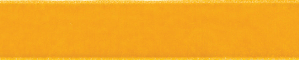 Velvet Ribbons - 5 Metres : Maize