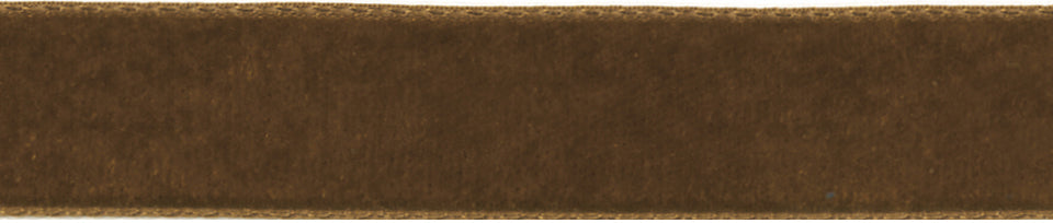 Velvet Ribbons - 5 Metres : Tabac
