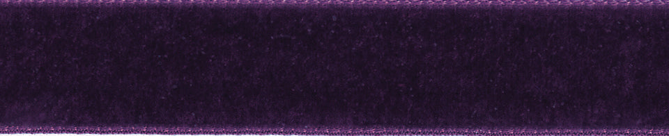 Velvet Ribbons - 5 Metres : Plum