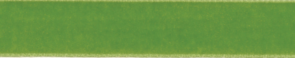 Velvet Ribbons - 5 Metres : Reseda