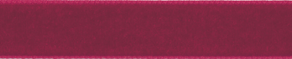 Velvet Ribbons - 5 Metres : Dark Red