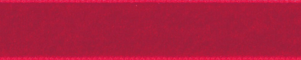 Velvet Ribbons - 5 Metres : Red