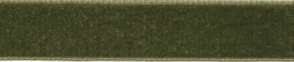 Velvet Ribbons - 5 Metres : Loden Green