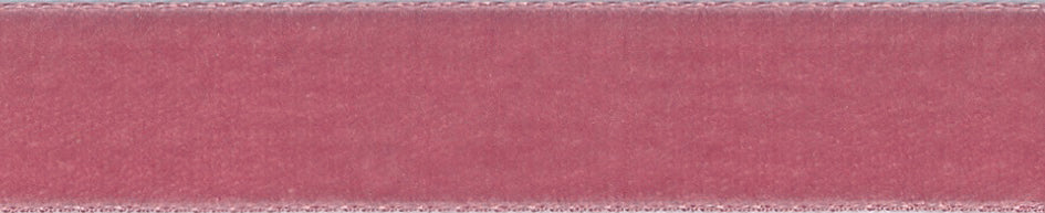 Velvet Ribbons - 5 Metres : Rose