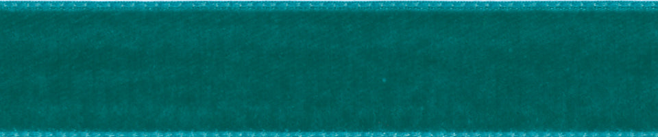 Velvet Ribbons - 5 Metres : Petrol