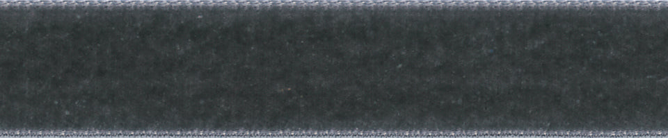 Velvet Ribbons - 5 Metres : Gris-fonce