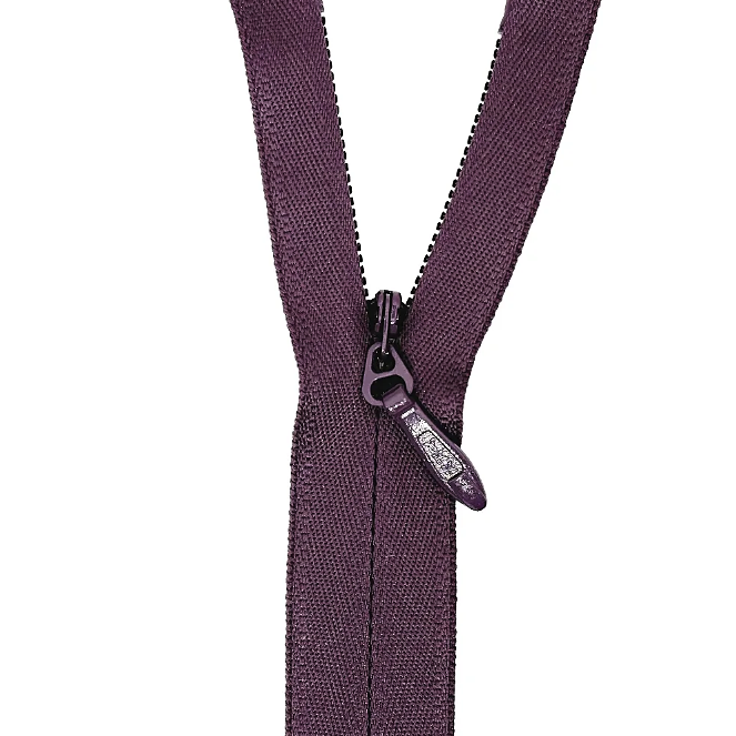 Damson #5 Heavy Duty Concealed Zip