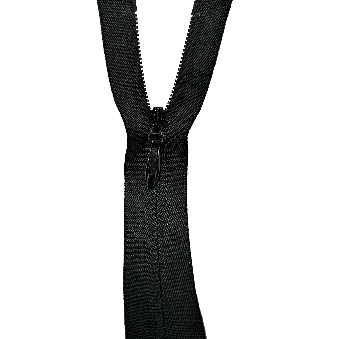 Black #5 Heavy Duty Concealed Zip