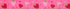 Ribbon: Grosgrain: 5m x 20mm: Strawberries: Pink