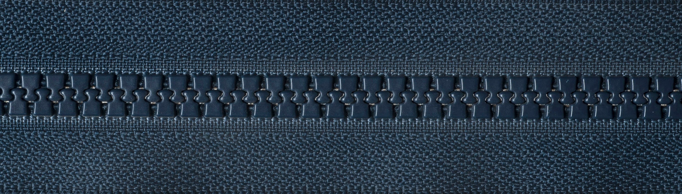 Navy YKK Two Way Open End Zip - Heavy #8