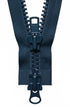 Navy YKK Two Way Open End Zip - Heavy #8