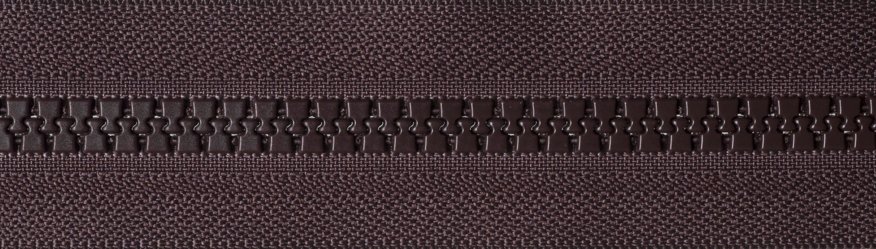 Brown YKK Two Way Open End Zip - Heavy #8