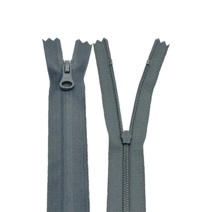 YKK Grey 578 Closed End Aquaguard Water Repellent Zips