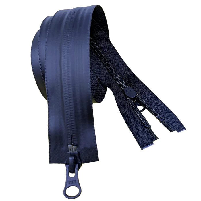 YKK Navy 560 Two Way Open End Aquaguard Water Repellent Zip