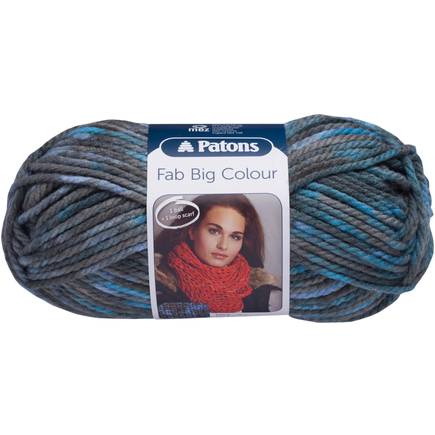 Patons Fab Big Colour Super Chunky 200g - 0089 Mermaid