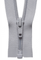 Silver (336) YKK Nylon Open End Zip