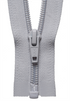 Silver (336) YKK Nylon Open End Zip