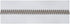 White (501) YKK Nickel Free Metal Open End Zip