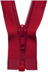 Red (519) YKK Nylon Open End Zip