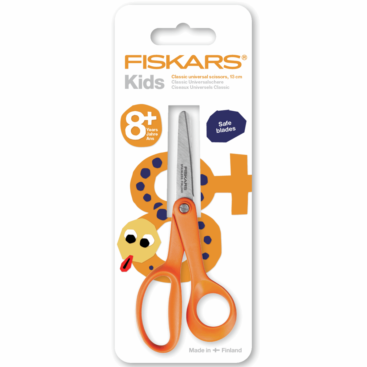 Children's Scissors - Left or Right Handed - 13cm - Safety / Blunt Edges