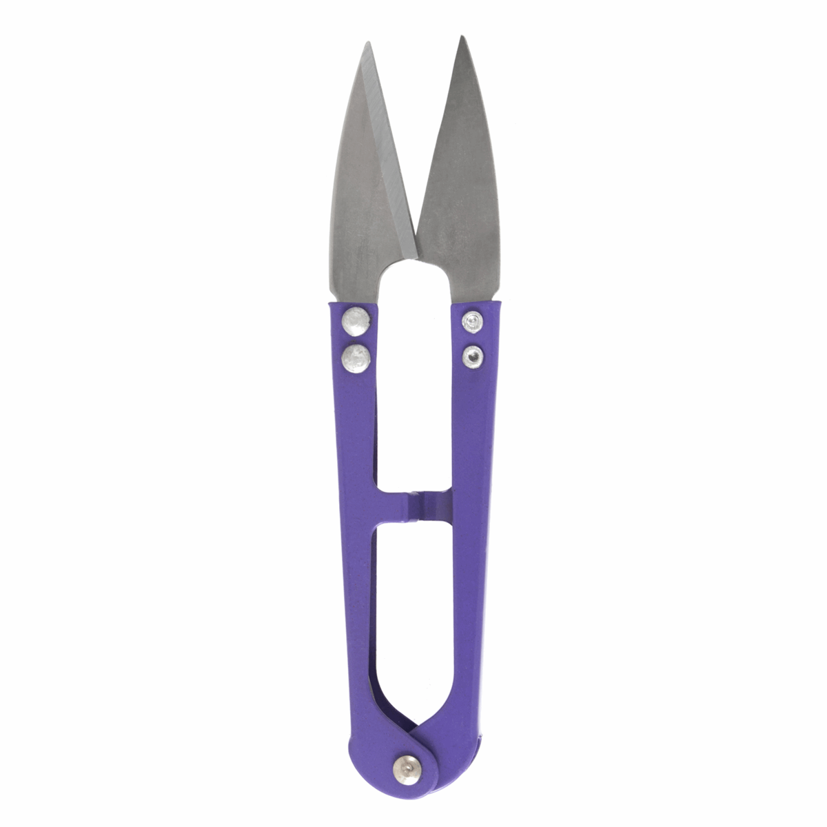 Hemline Thread Snips: 10.5cm/4.25" Scissors Spring Action Handles
