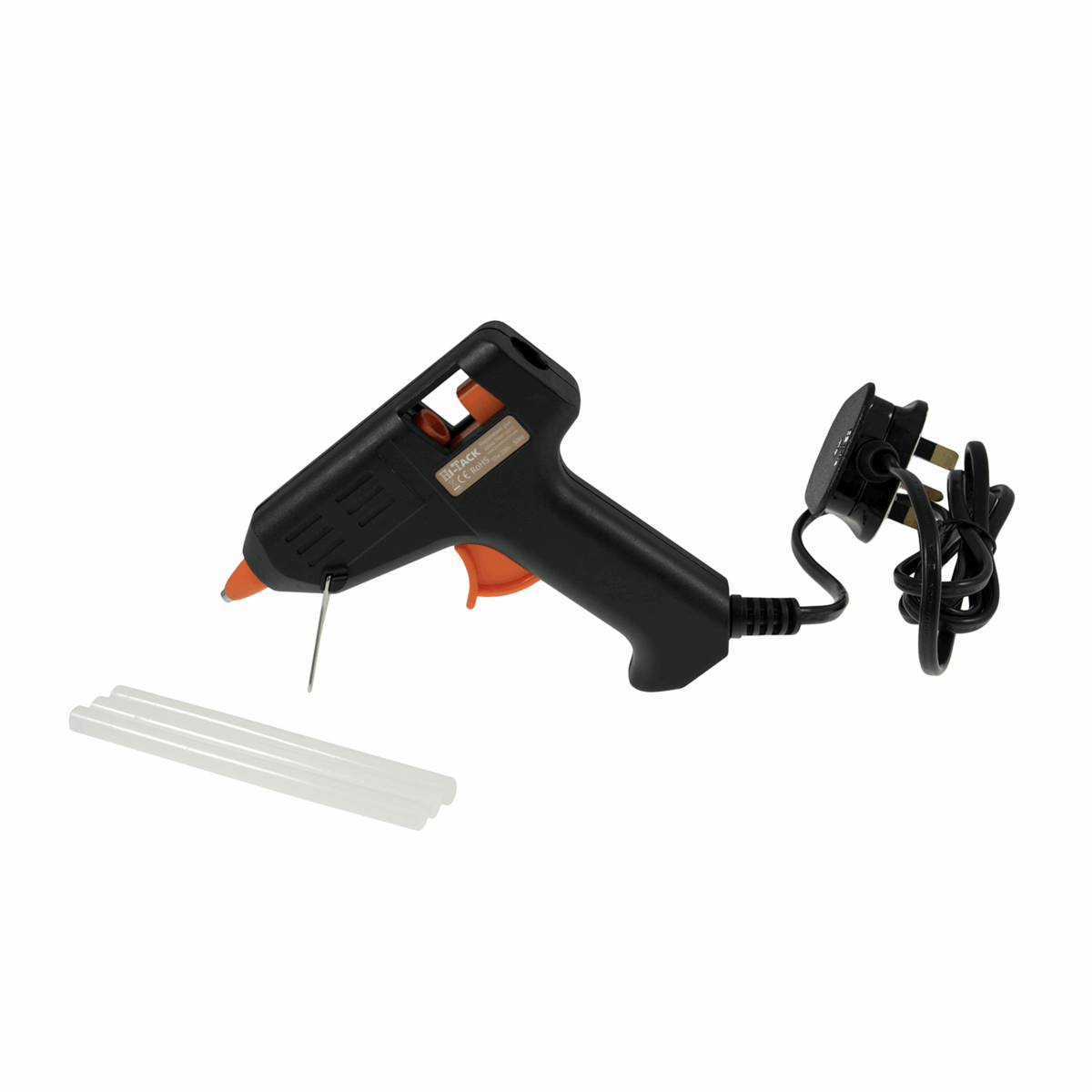 Trimits Hi-Tack Glue Gun (MG100) Mini 10w / Includes stand and 3 x glue sticks