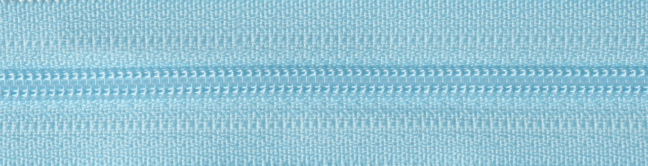 Light Blue (26) YKK Nylon Light-Weight Open End Zip
