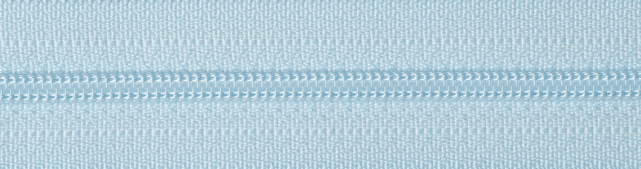 Baby Blue (542) YKK Nylon Light-Weight Open End Zip