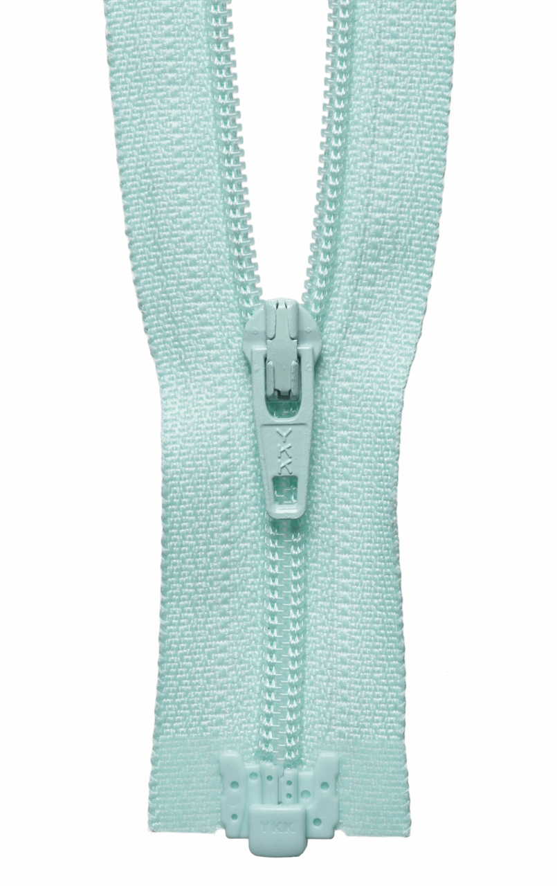 Aqua Blue (822) YKK Nylon Light-Weight Open End Zip