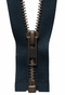 Dark Navy (560) YKK Strong Metal Tooth Open End Zip