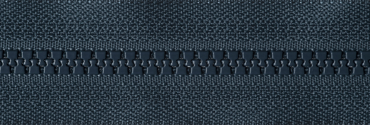 YKK Vislon Flip Over Zip