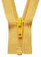 Yellow Gold (001) YKK Nylon Open End Zip