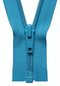 Dusky Blue (162) YKK Nylon Open End Zip