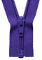 Purple (218) YKK Nylon Open End Zip